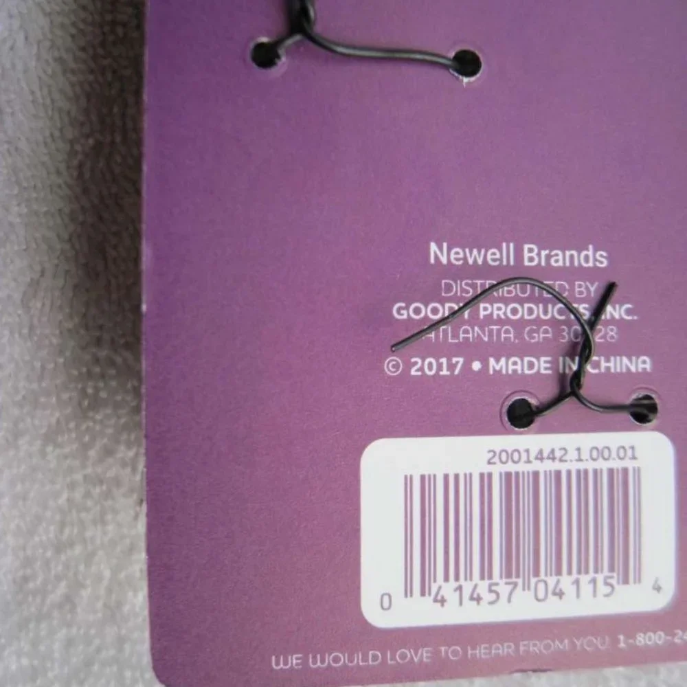 2 Goody Teasing Combs Volume Edge Control Section Smooth Hair Brush Pick Amp It